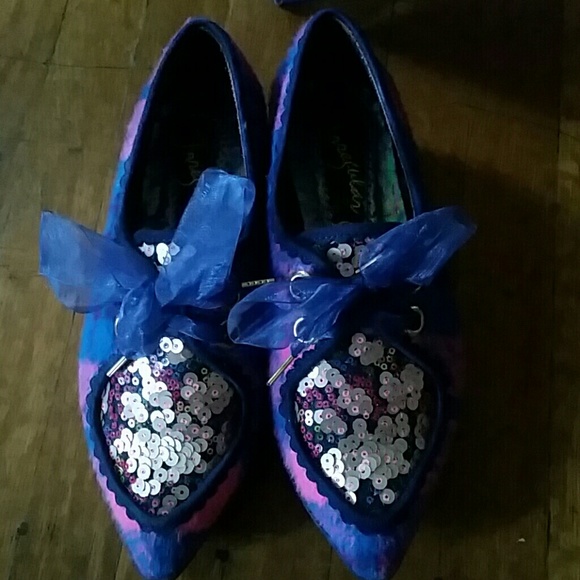 The sparkly sequence dream loafer with a bow - Picture 2 of 4