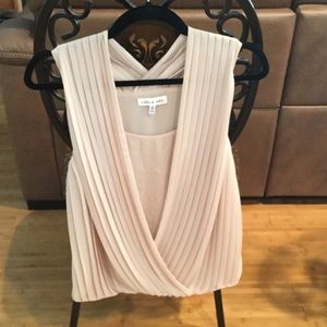 Robbi & Nikki pleated top, Sz XS