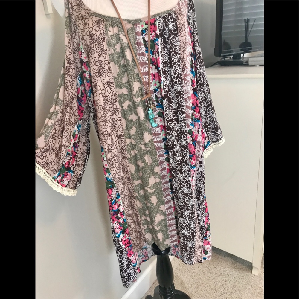 KORI small boho chic dress. NWT