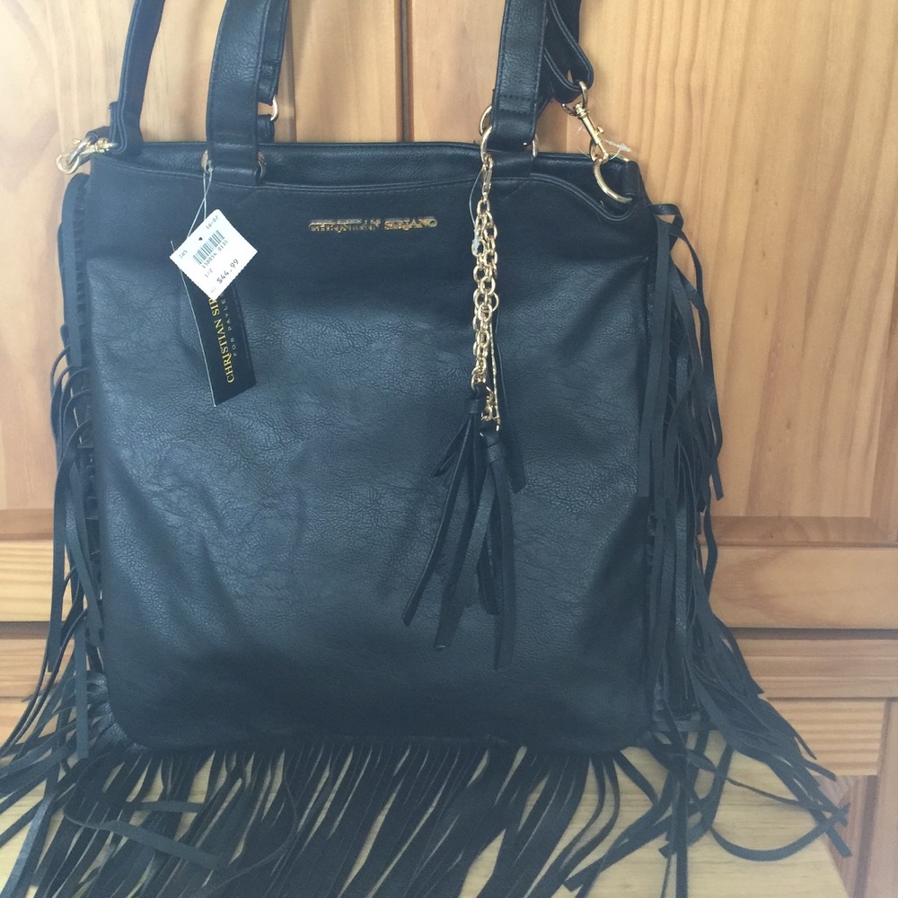 Christian Siriano Fringe Bag