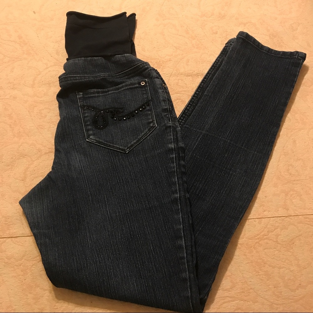 Maternity jeans by Indigo.