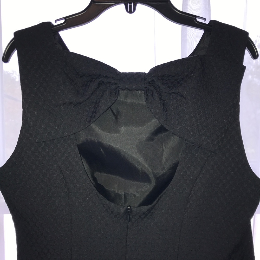 Little black dress with a twist