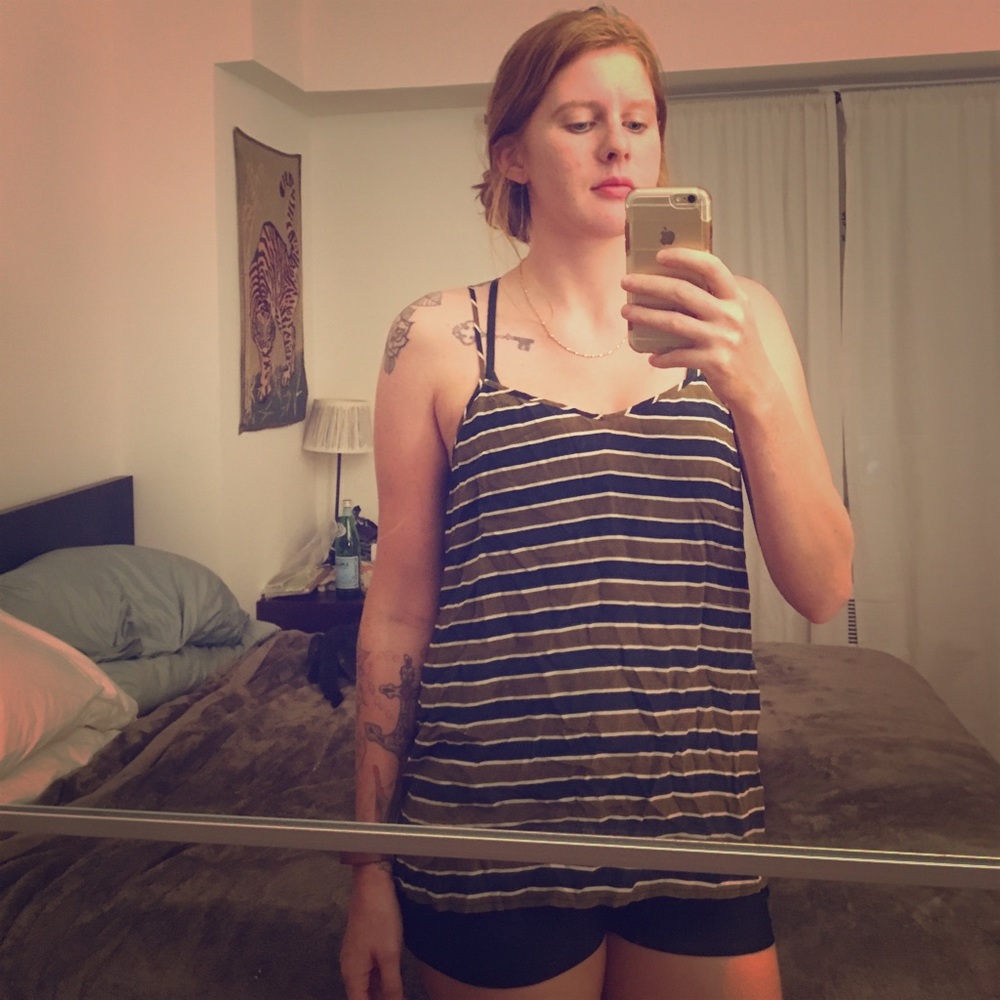 New Silk Tank Top