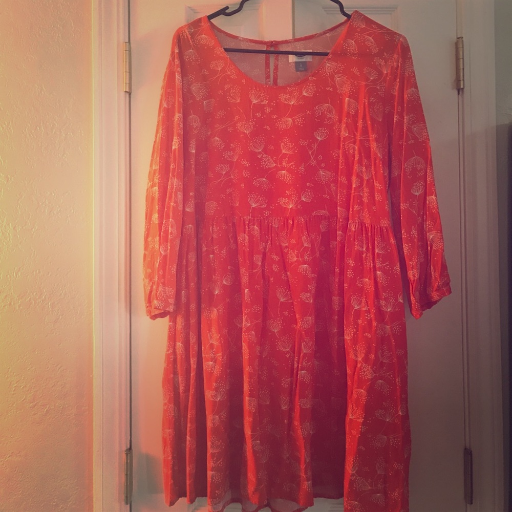 Old Navy dandelion bloom tunic dress