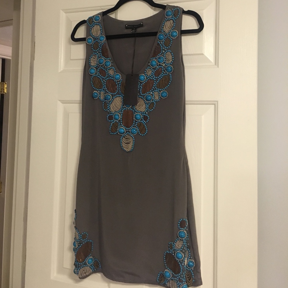 Brand new Sheri Bodell dress 100% silk XSMALL