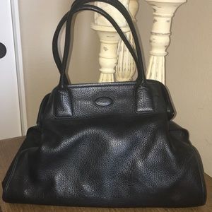 Tod's pebbled leather purse