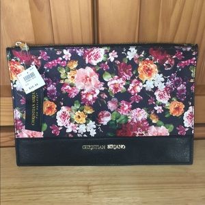Christian Siriano Zippered Envelope Clutch