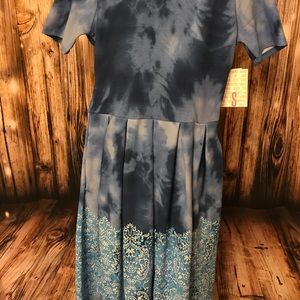 NWT UNICORN LuLaRoe Amelia TYE DYE! Small