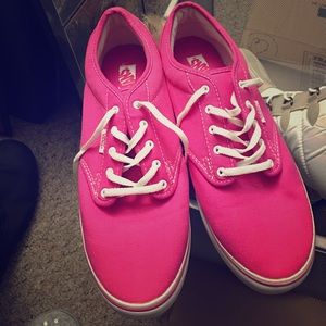 NWOT pink vans