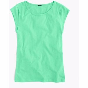 J. Crew Capped Sleeve tee