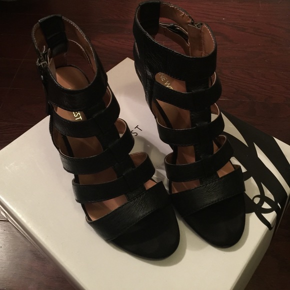 Nine West Shoes - Nine West cindyluo black strapped high heels
