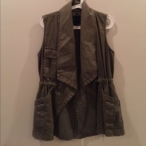 Anthropologie army vest
