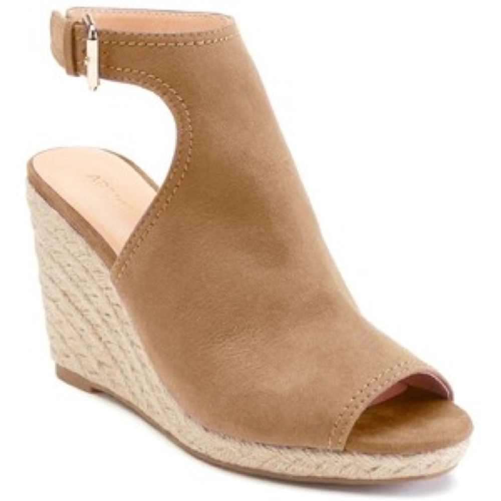 Apt. 9 Brown Women's Espadrille Wedge Sandals