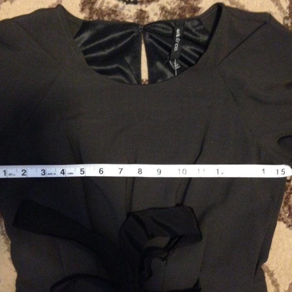 NWT Ark & Co short sleeve tie front sheath dress - Picture 7 of 7