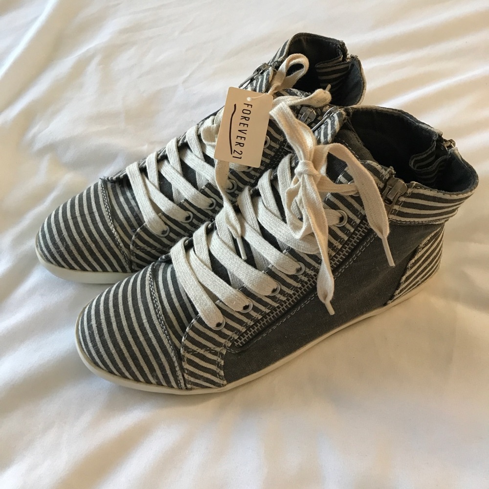 Forever21 Hightop Tennis Shoes