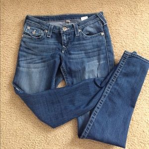 size 28 True Religion's (skinny)