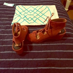 Never Worn Wedges "stitch fix"