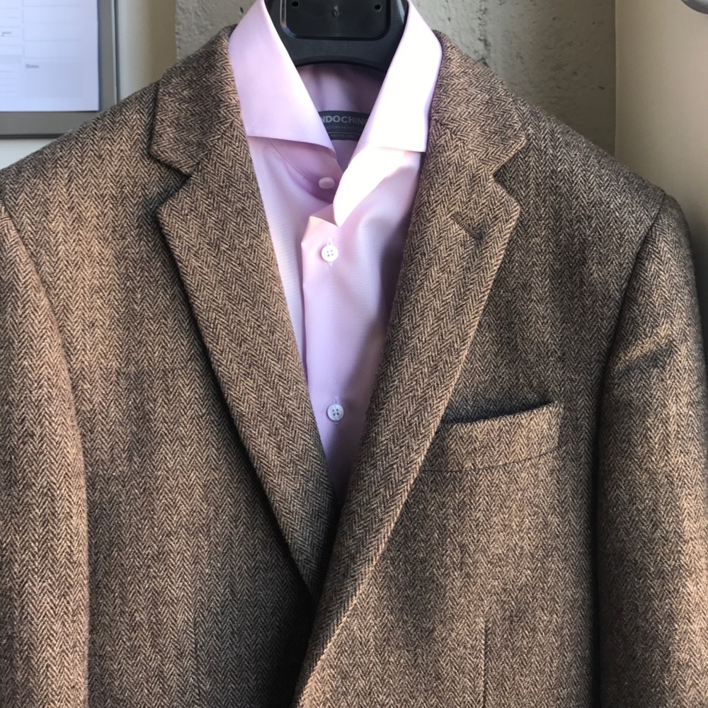 JCrew herringbone blazer