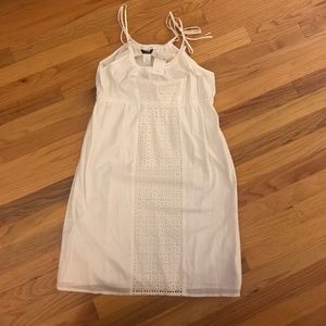 Jcrew sz small white eyelet dress