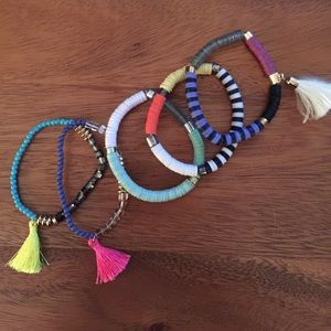 Baublebar 5 Tassel Bracelet Set