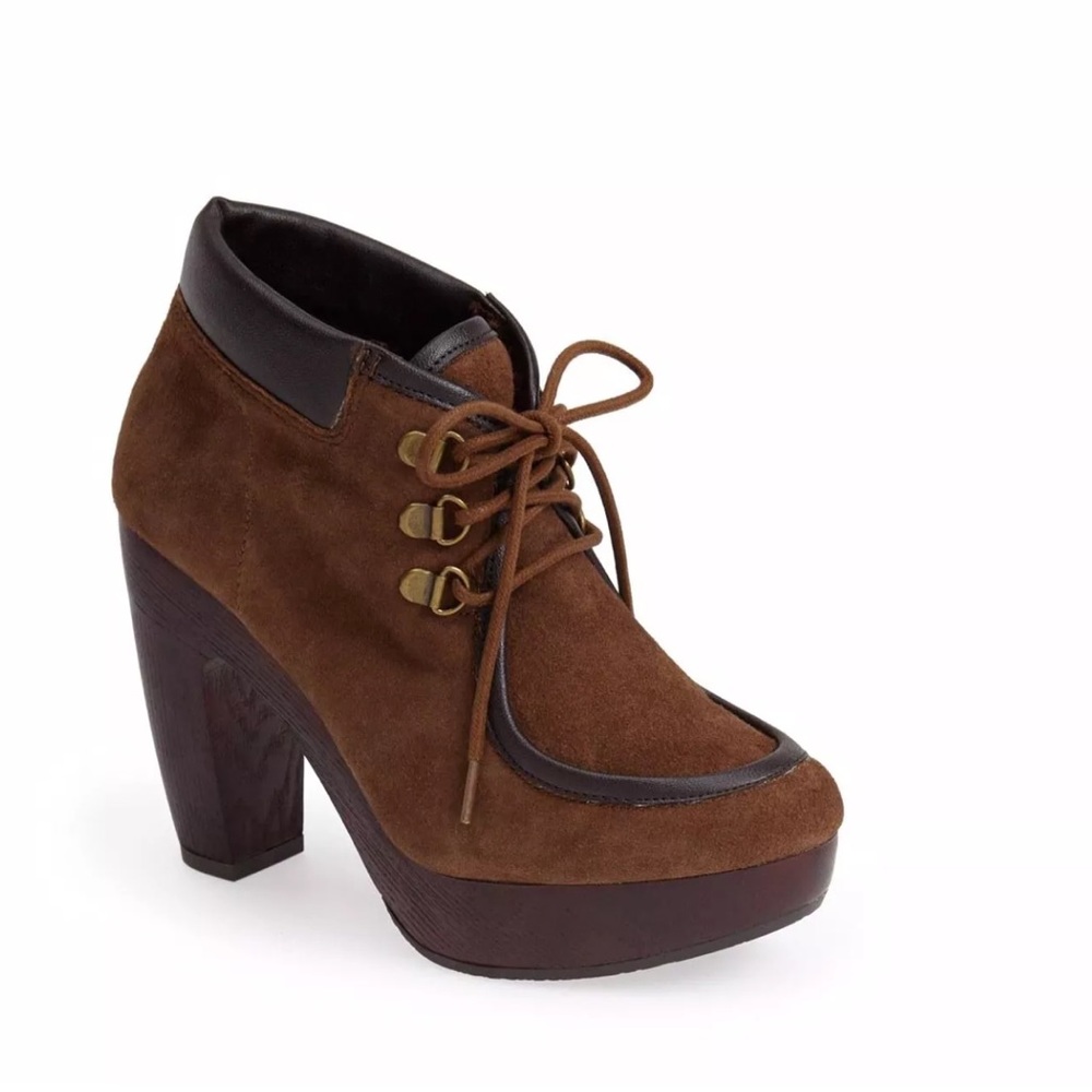 🍀 Lucky Brand LK-Cendara Bootie Earth Oil Nubuck