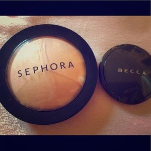 SEPHORA baked Sculpting contour trio/ Becca Opal