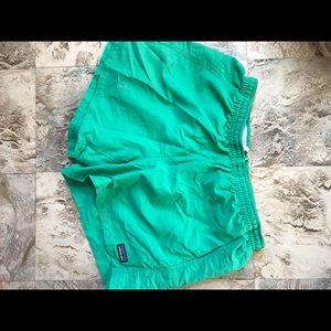 Coral Green Patagonia Shorts