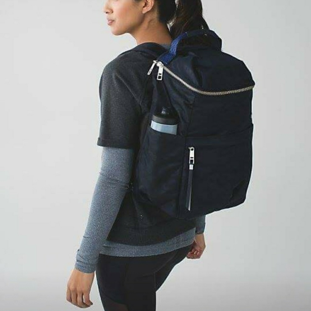 Lululemon Around Town Backpack blue