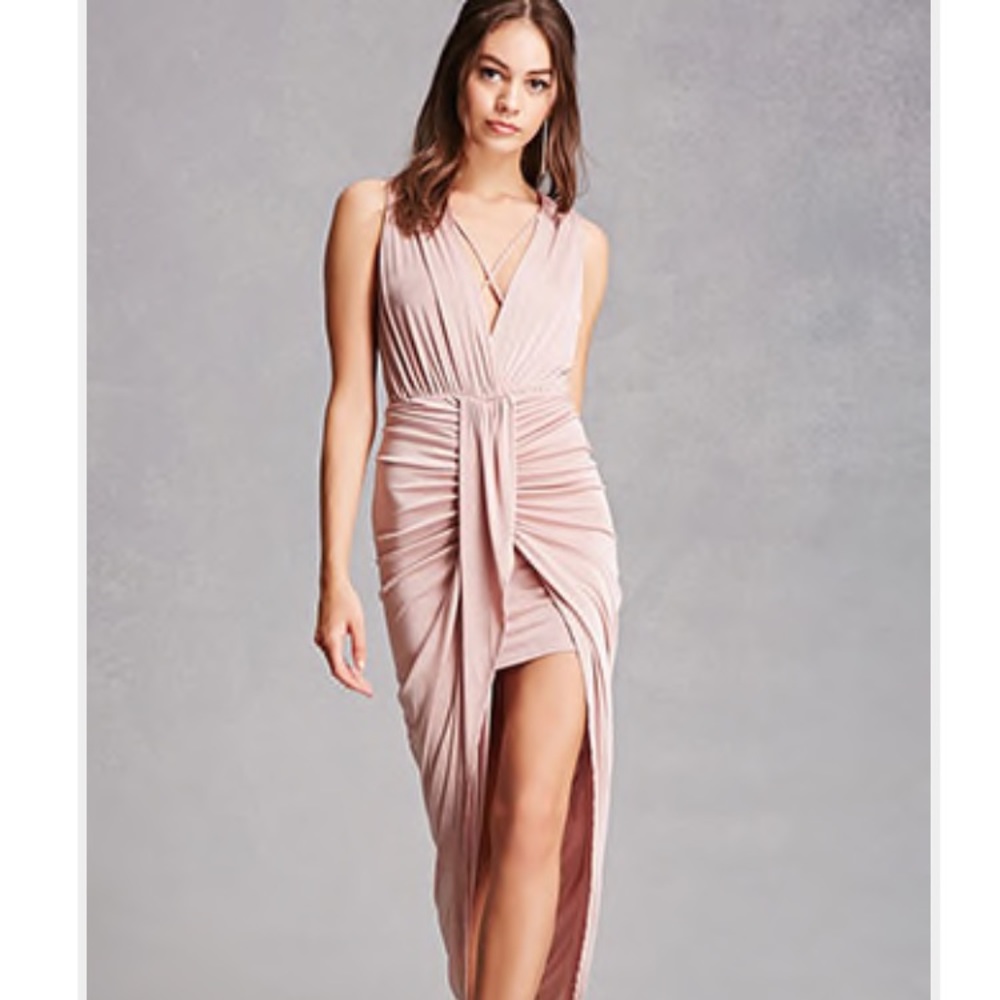 F21 Satin Dress