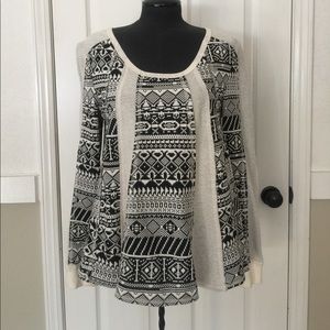 NWOT Anthropologie long sleeve, knit shirt