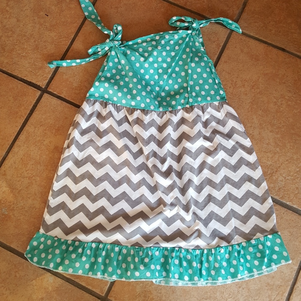 EUC,  handmade pillowcase dress 2/4