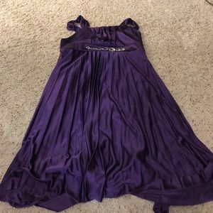 Purple dress