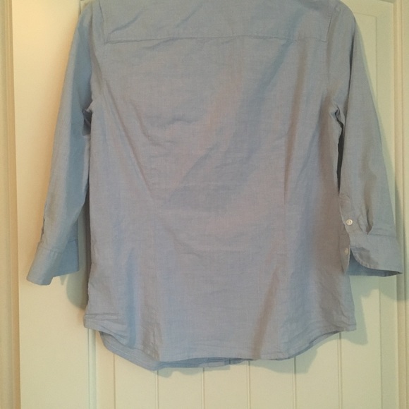 Izod button down shirt with 3/4 sleeves - Picture 4 of 4