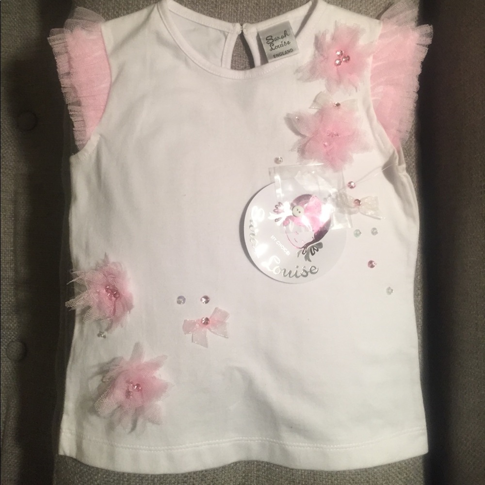 Boutique 3Y girls top by Sarah Louise adorable 💜