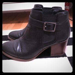Mid-heel black booties - PERFECT FOR FALL