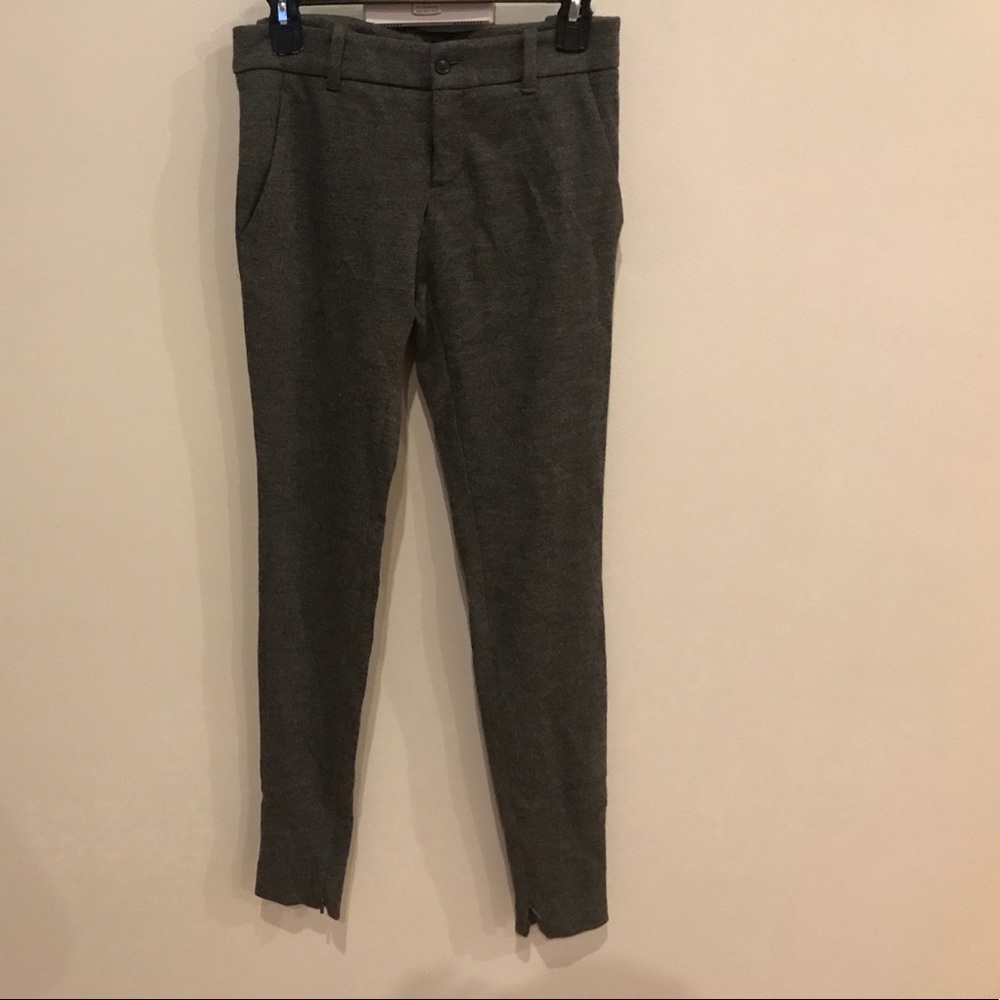 Grey Cashmere Gucci Dress Pant Skinny Leg