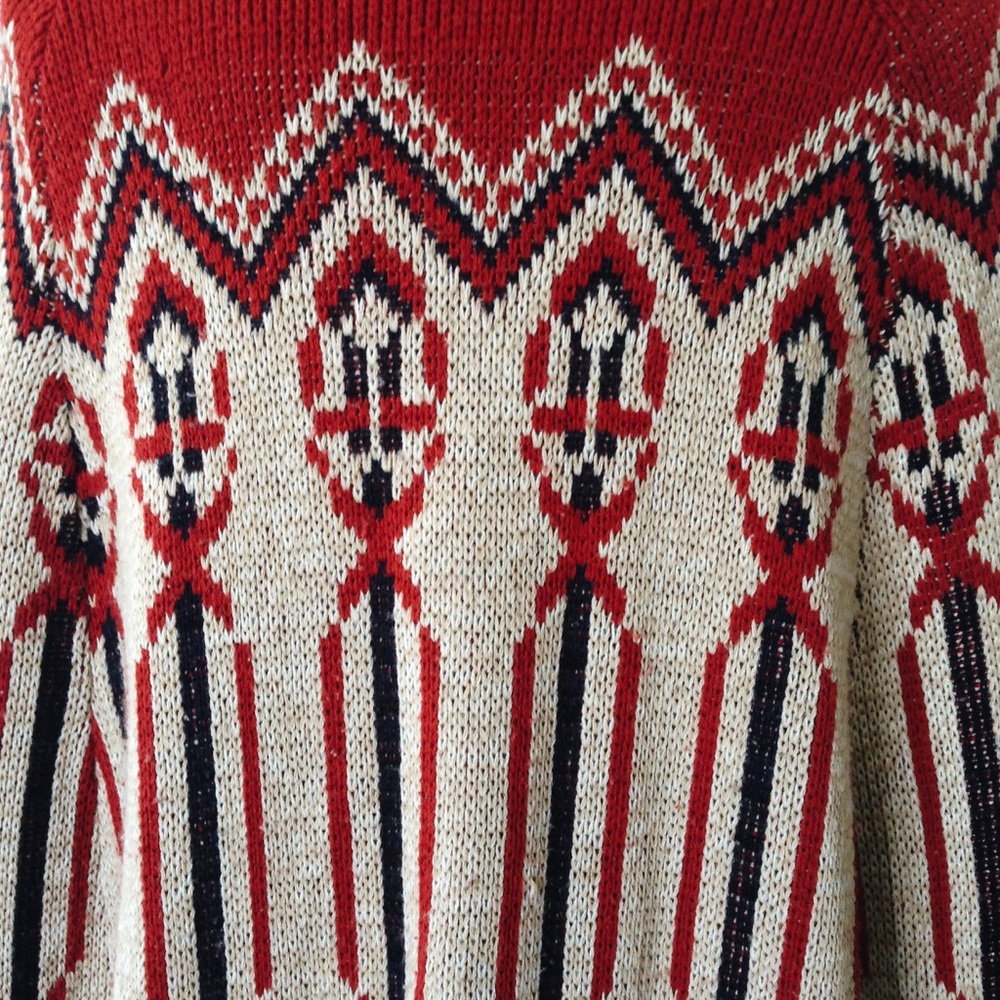 Vintage Sweater Cape - Picture 4 of 5
