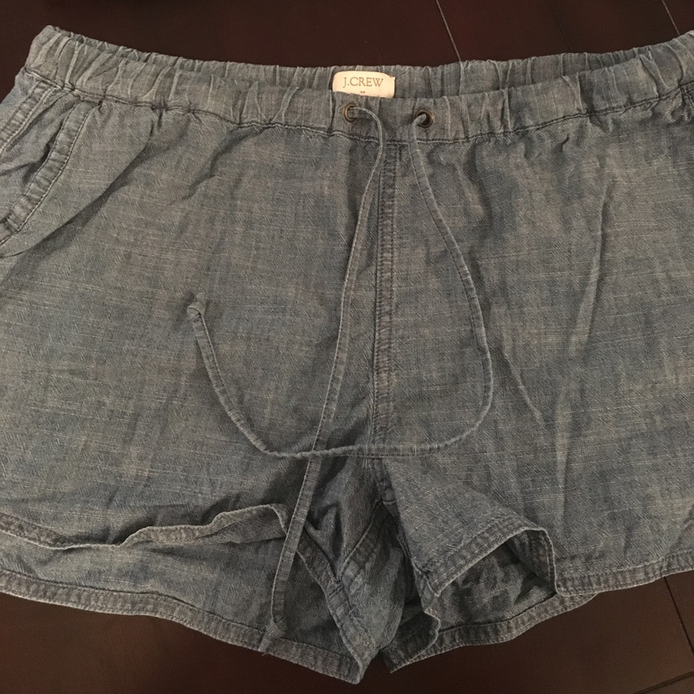 JCrew factory chambray shorts