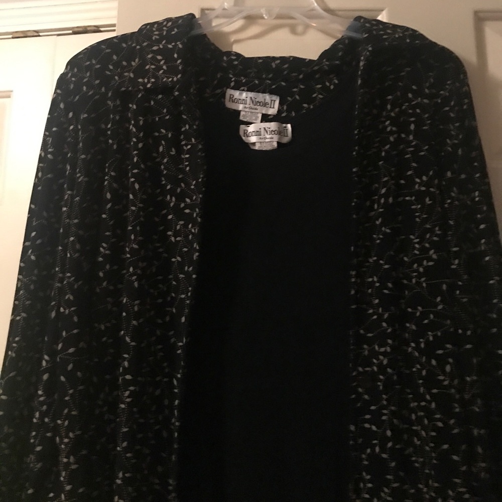 Ronni Nicole II sleeveless dress with jacket