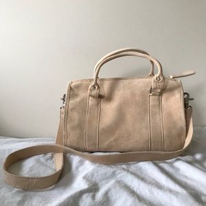 Nude Leather Urban Outfitters Crossbody Bag