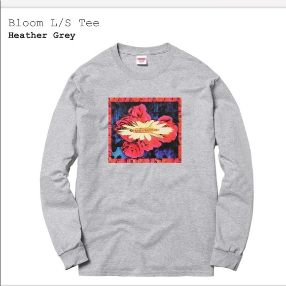 supreme bloom long sleeve