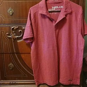 Maroon top, young mens