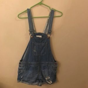 denim overalls