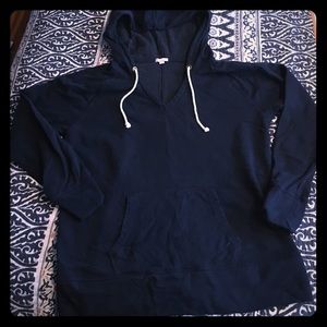 GAP Hoodie Sweatshirt - Navy - Size XL