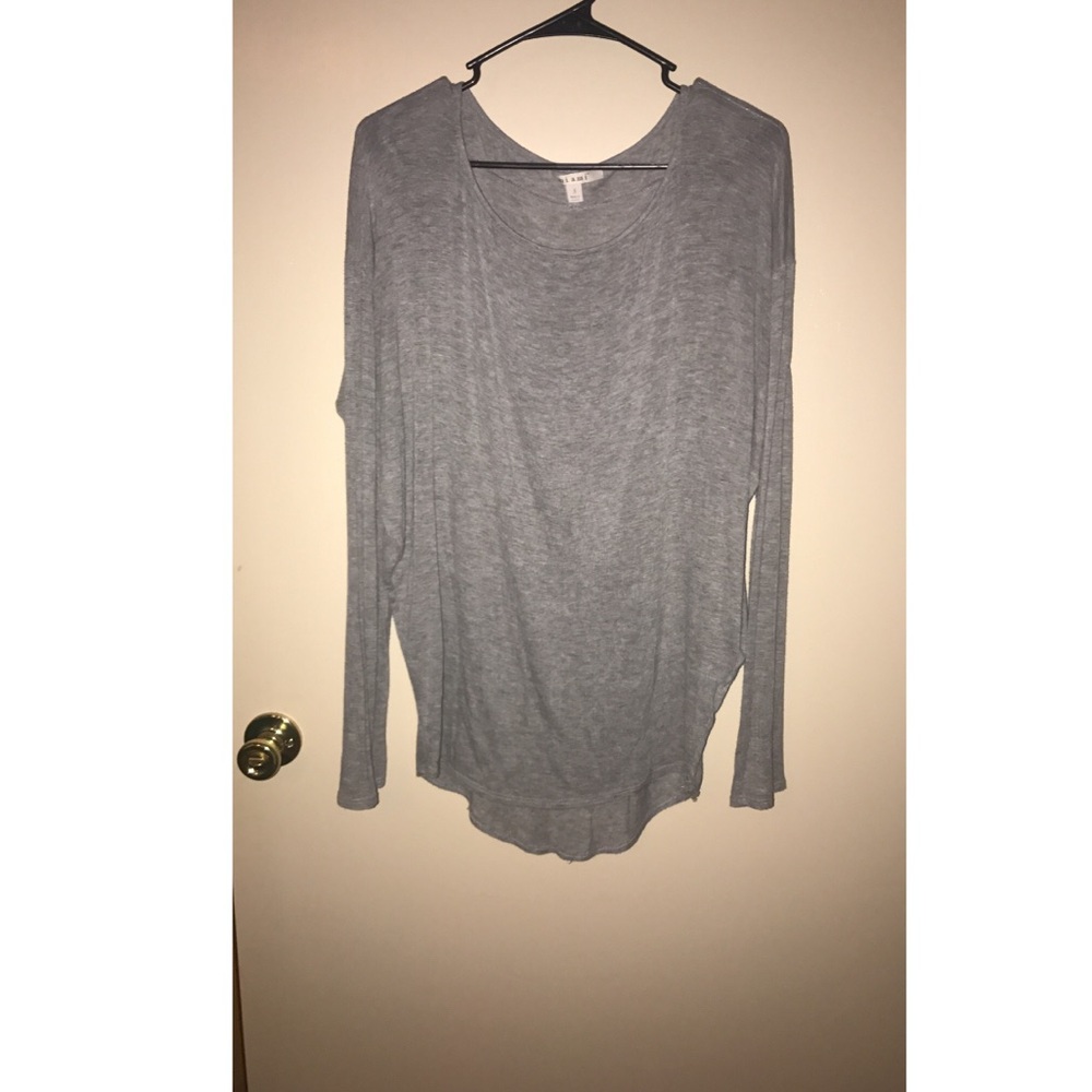 Gray top. From Francesca's. ❌SOLD❌