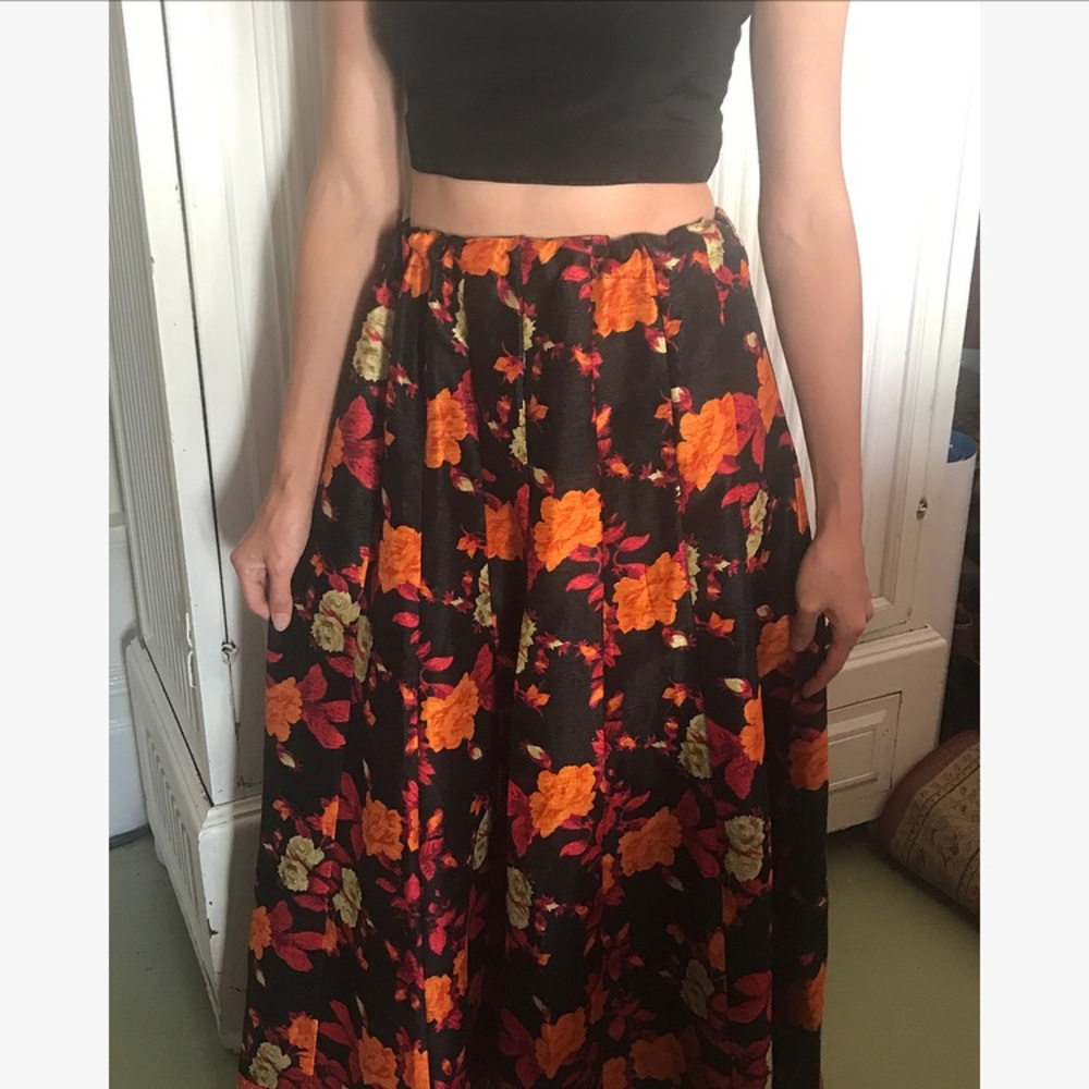 Floral Indian Lehenga / full skirt