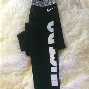 Nike "just do it" legging