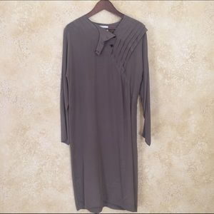 100% Silk Dress with Belt