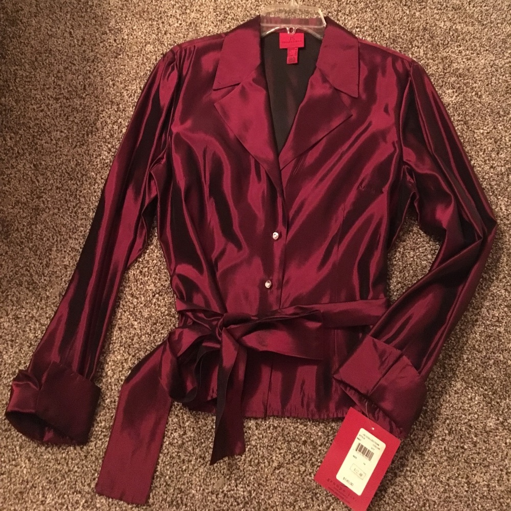 NWT - JS Collections women's dress shirt.