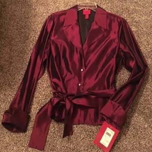 NWT - JS Collections women's dress shirt.